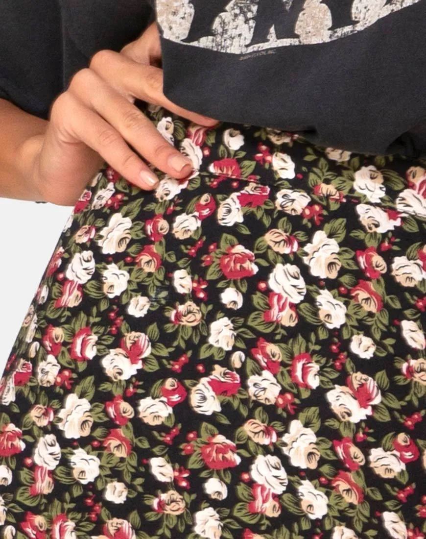 Saika Skirt in Courtney Floral