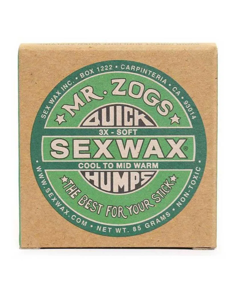 Sex Wax Quick Humps Cool Water - Green