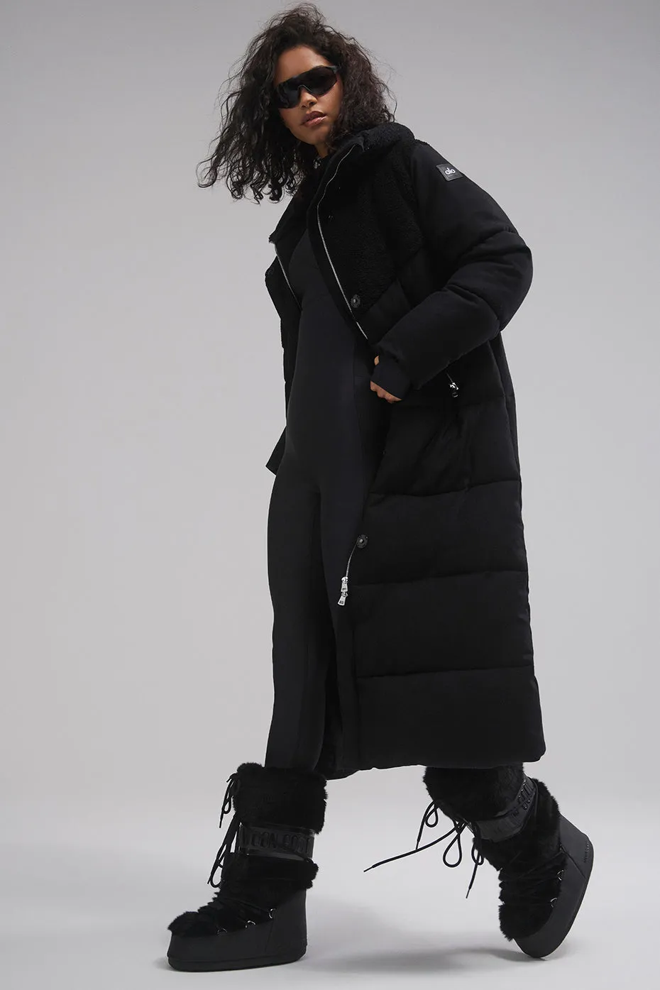 Snowfall Puffer Coat - Black