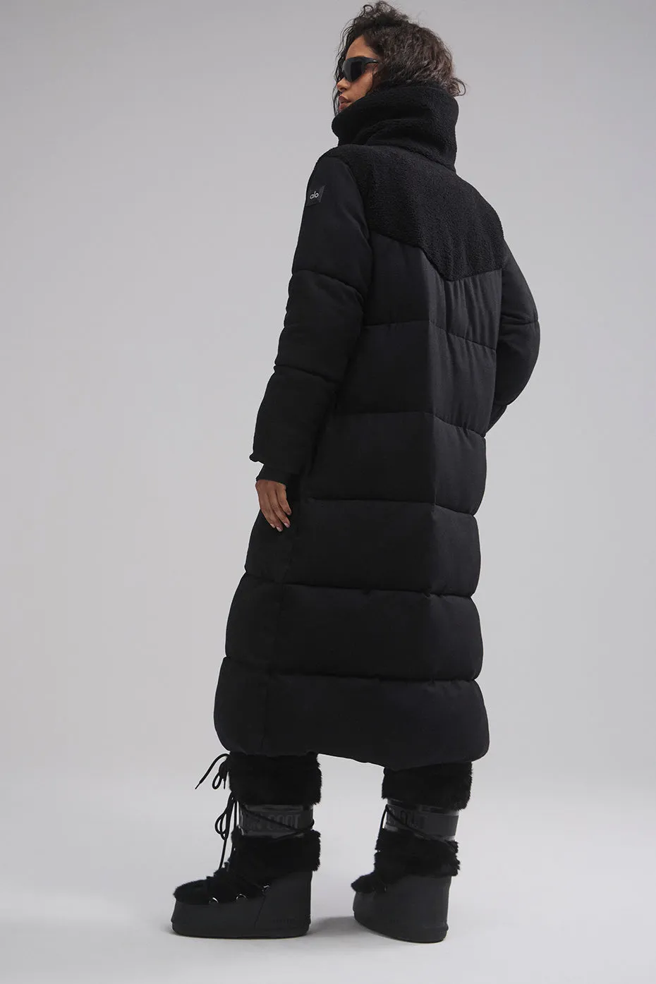 Snowfall Puffer Coat - Black