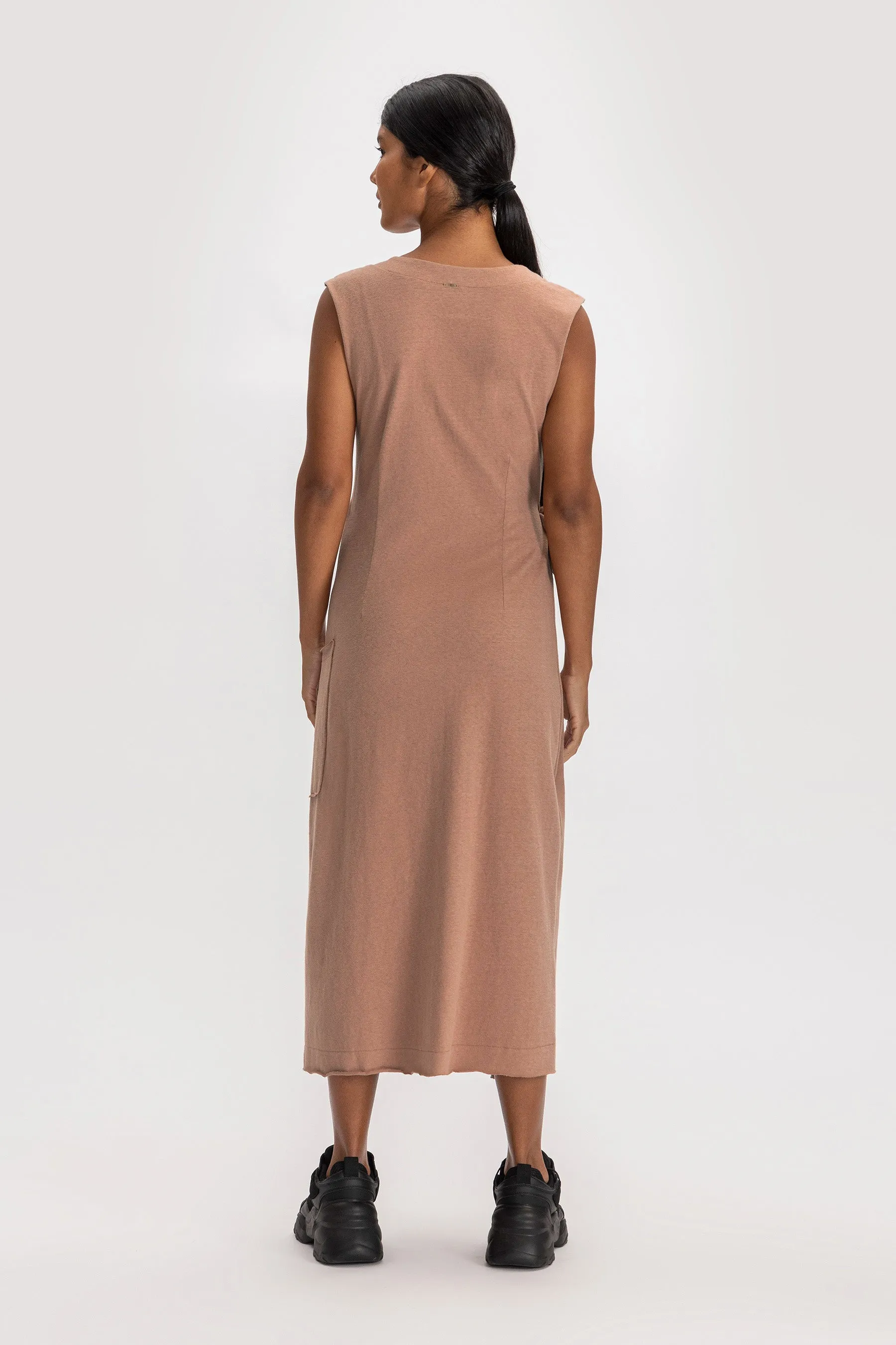 Soft Side Wrap Dress