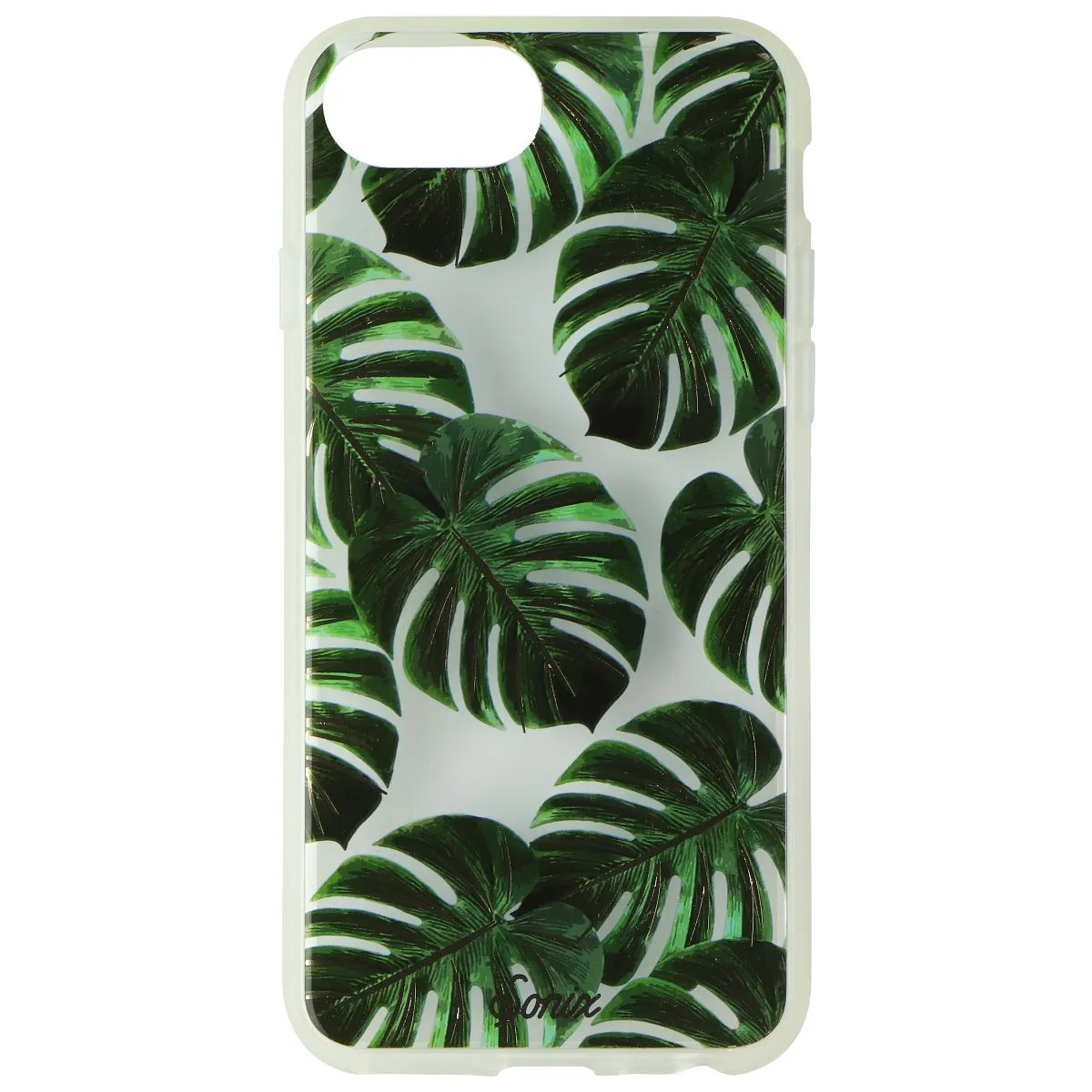 Sonix Clear Coat Case for Apple iPhone 8/7/6s/6 - Clear/Frost/Green Leaves