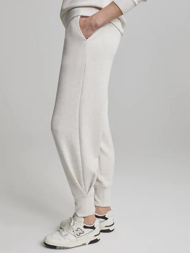 The Relaxed Pant 27.5 Ivory Marl