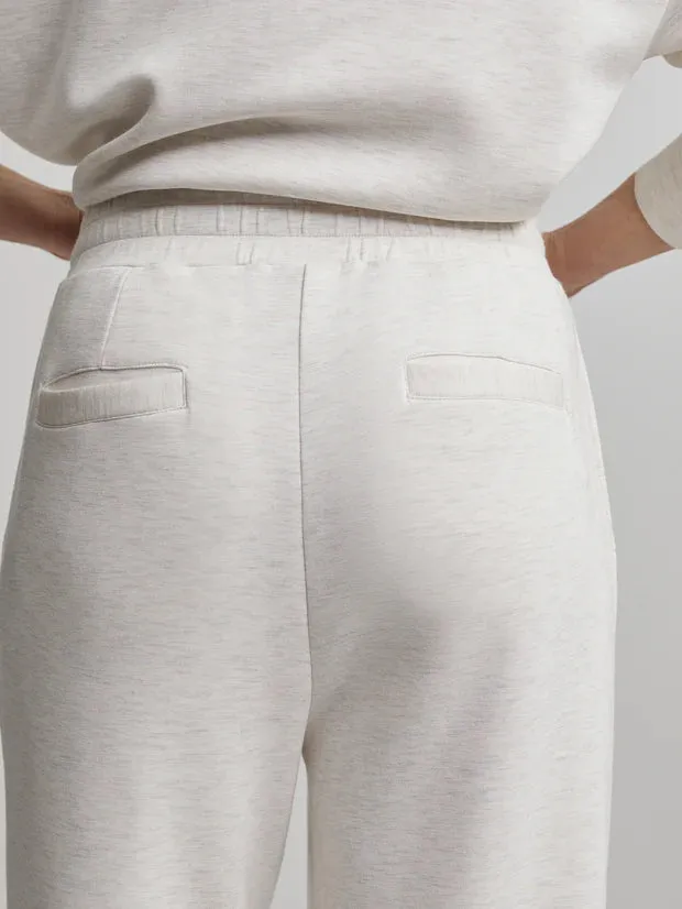 The Relaxed Pant 27.5 Ivory Marl