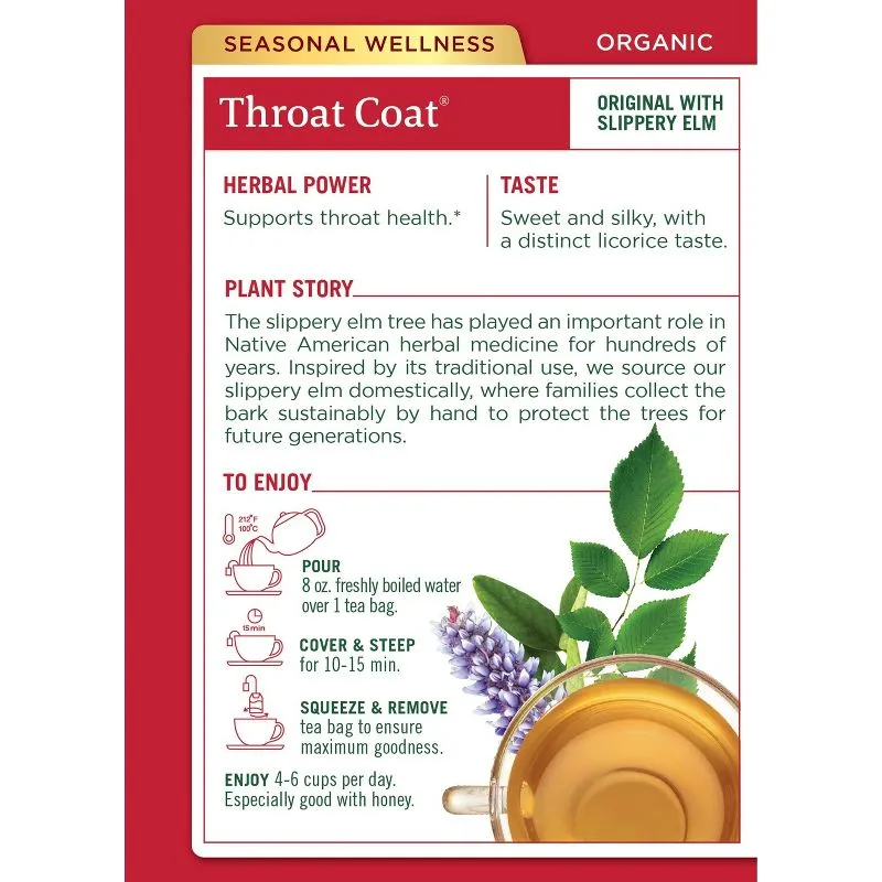 Throat Coat Tea