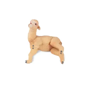 Toymany Lying Alpaca Baby Figurine Toy