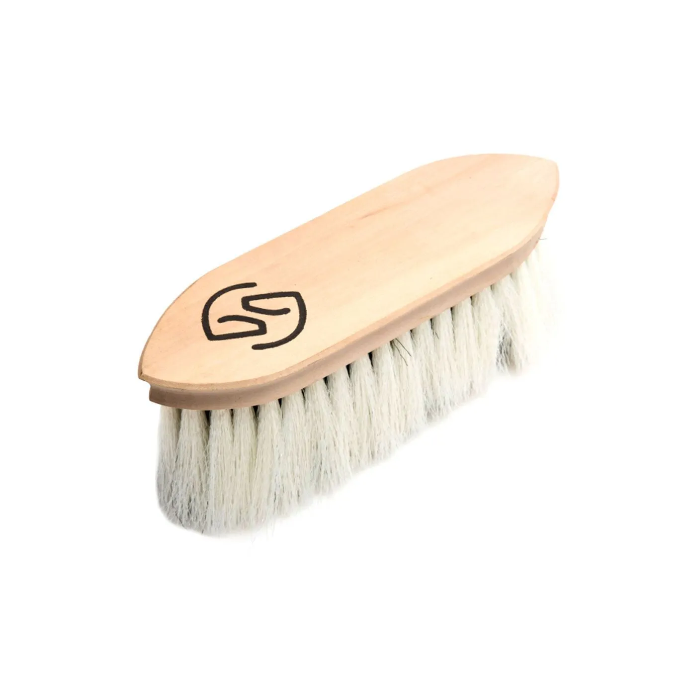 Trust Super Soft Body Brush - Wood/White