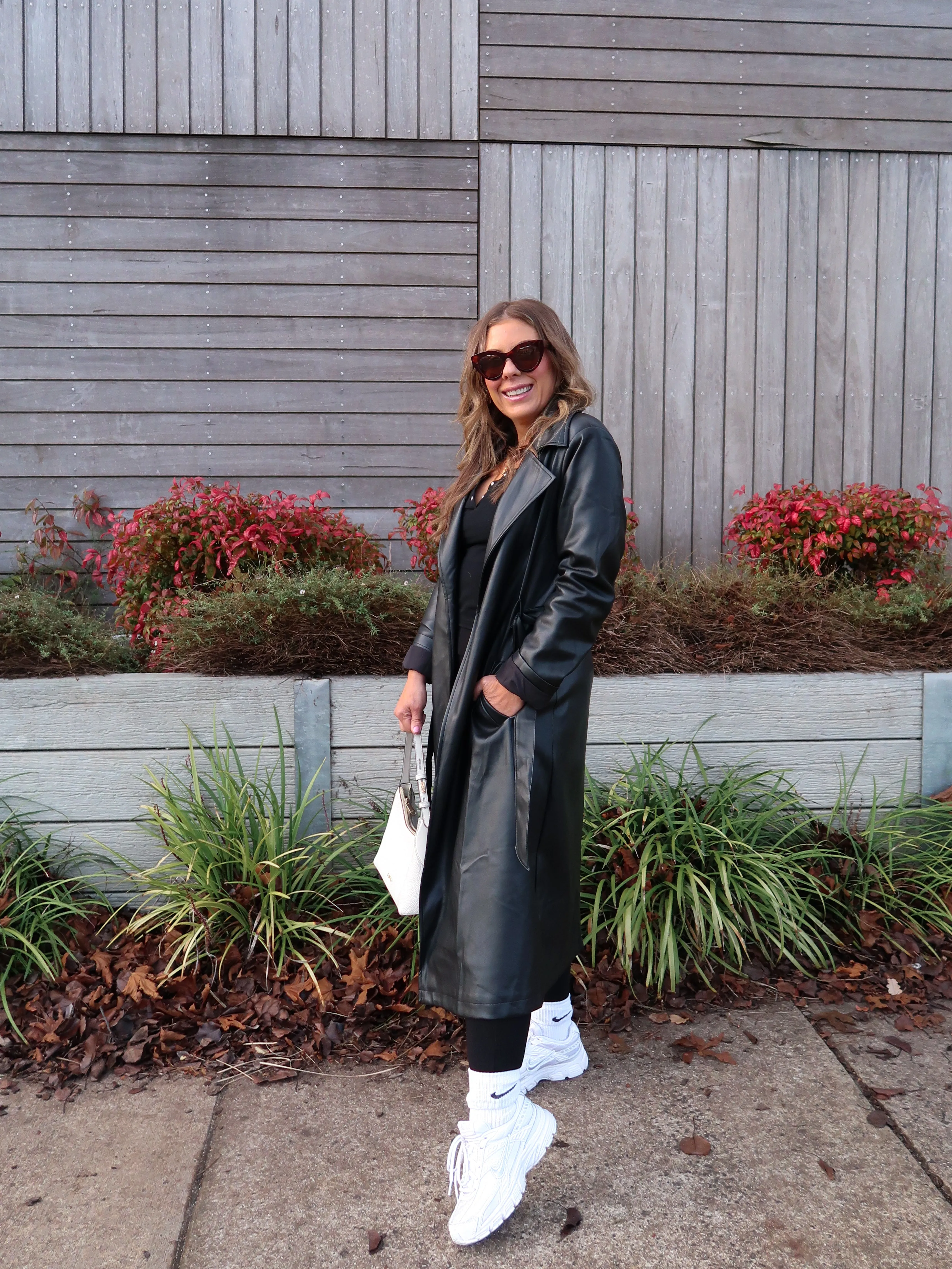 Tyra Trench Coat - Black