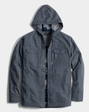 United By Blue Flannel-Lined Hooded Chore Coat