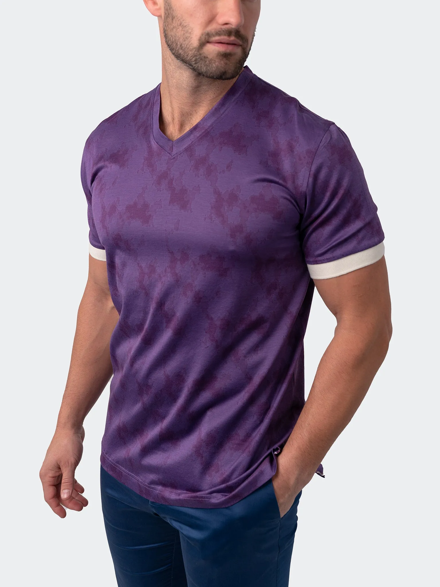 V-Neck Vivaldidream Purple