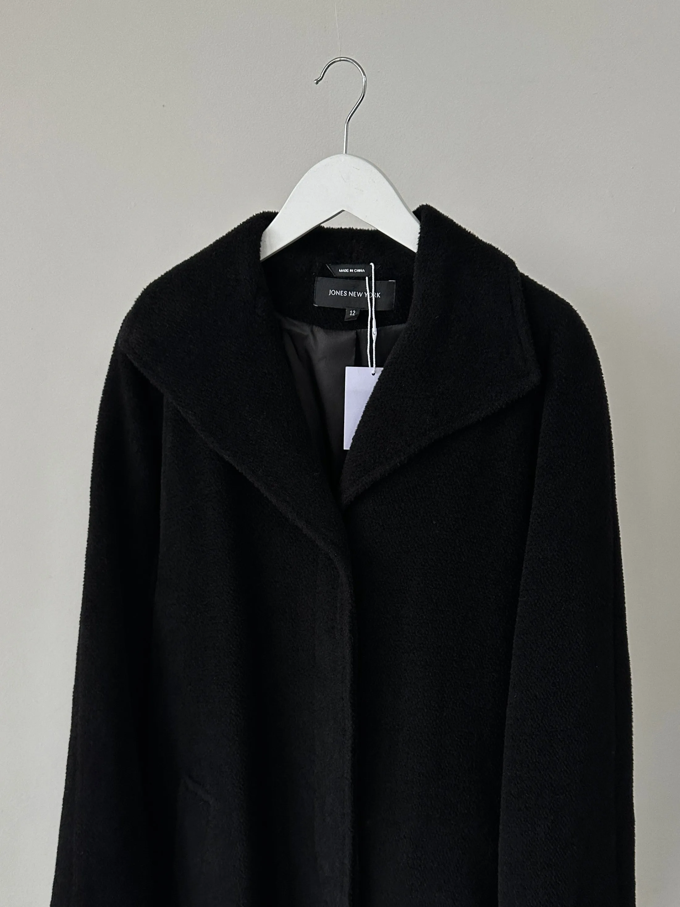 Vintage Wool Alpaca Single Breasted Floor Length Coat - M/L