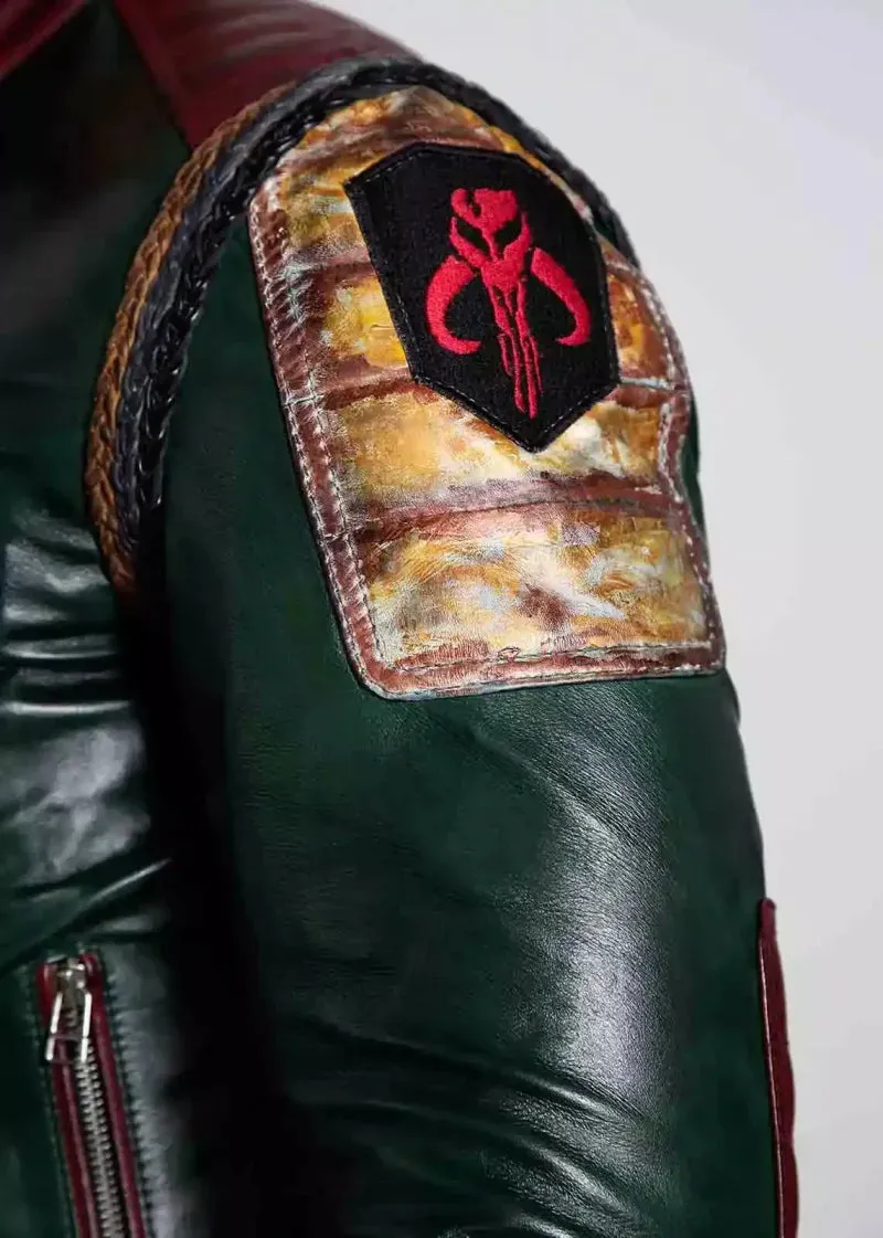 Warriors of Mandalore Star Wars Green Boba Fett Jacket