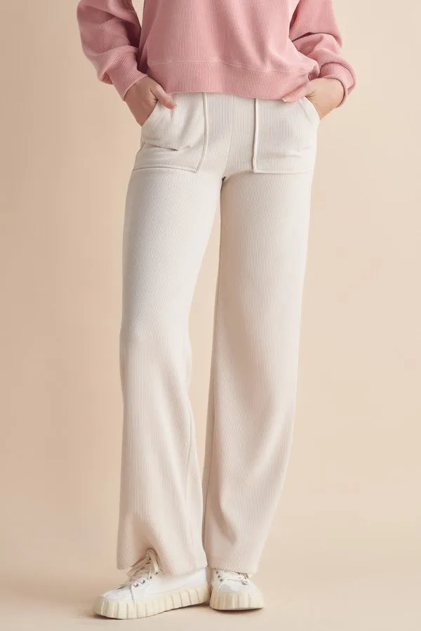 Women’s Wide-Leg Corduroy Pants