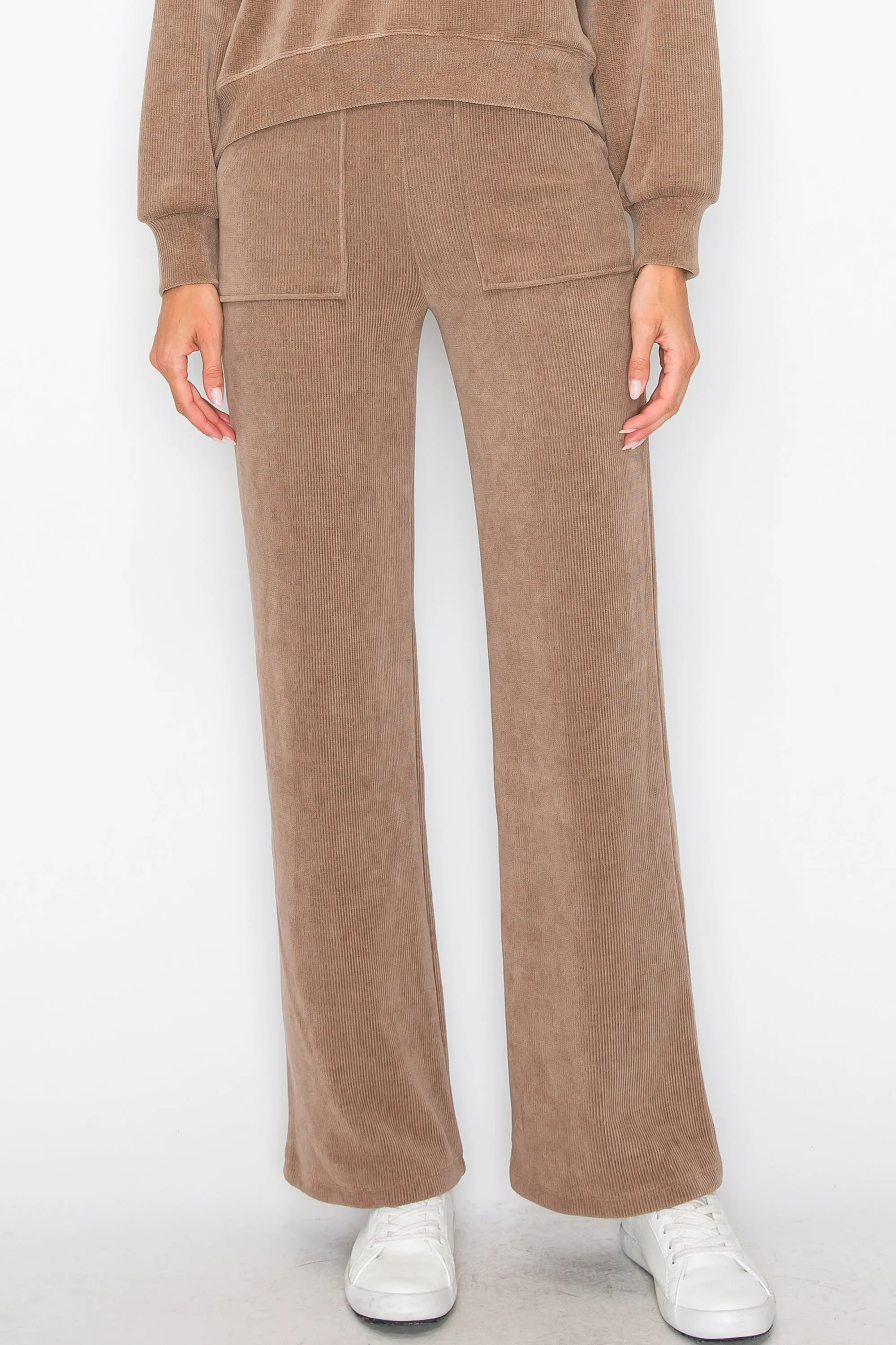 Women’s Wide-Leg Corduroy Pants