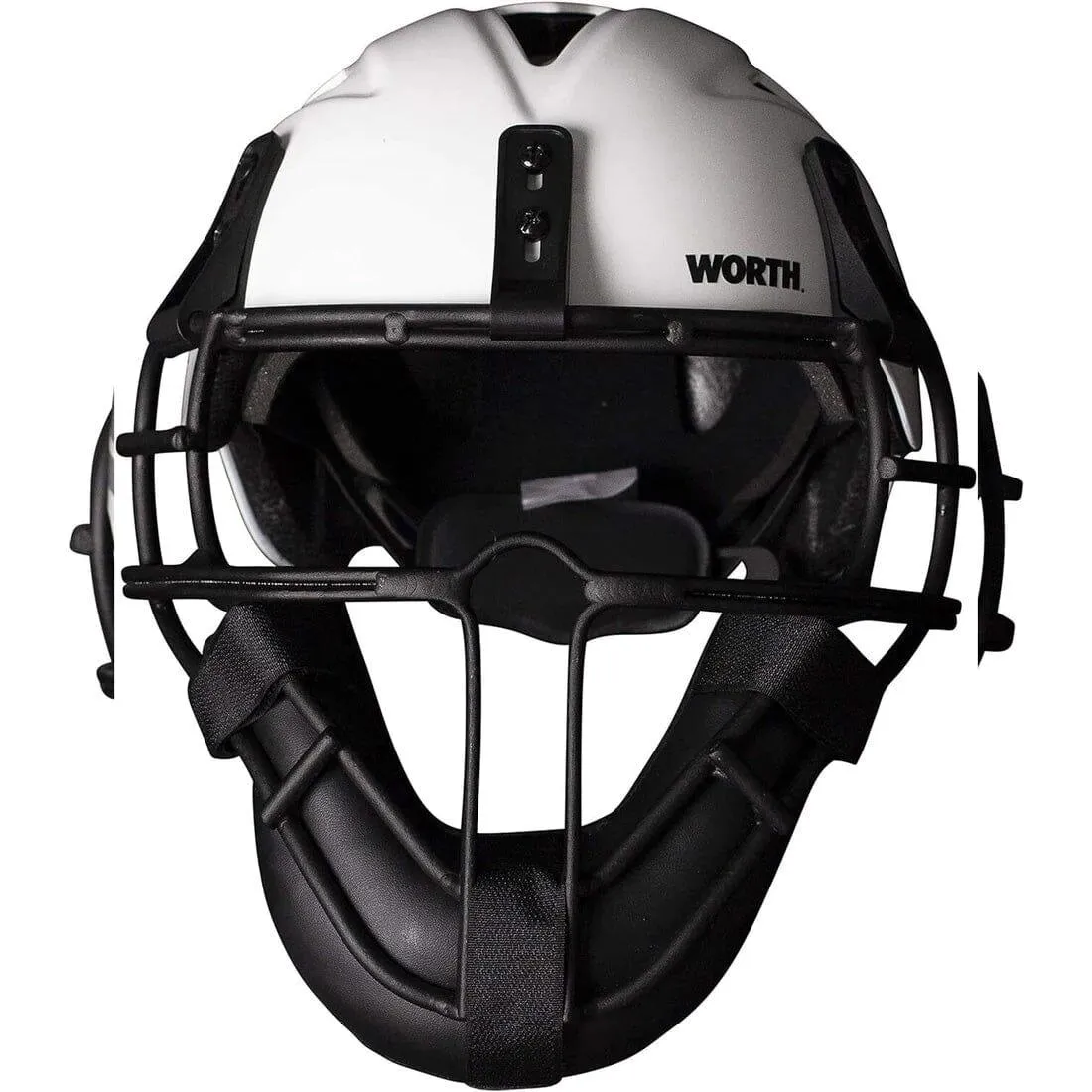 Worth Legit Slowpitch Softball Pitcher's Mask: White