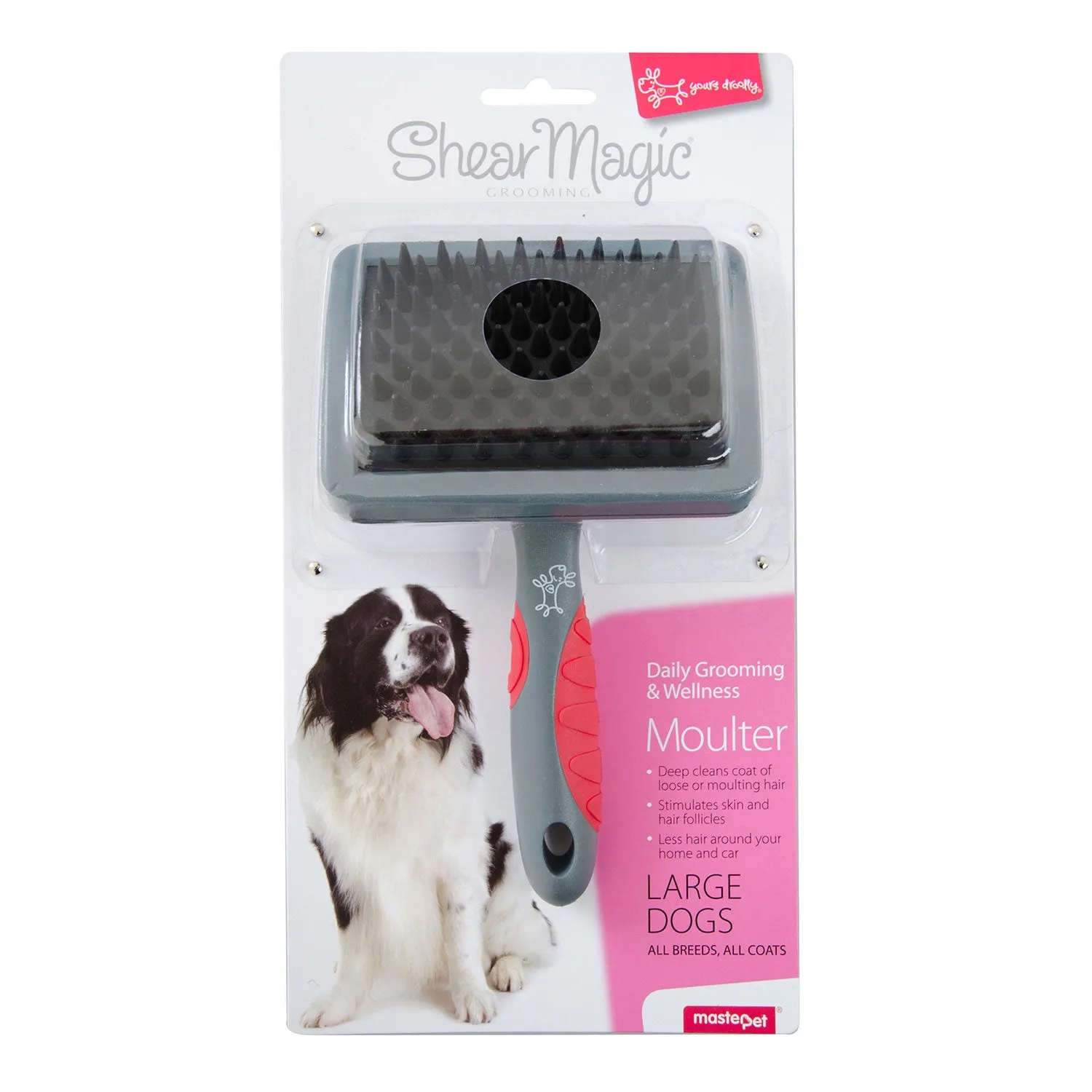 Yours Droolly Shear Magic Moulter Brush